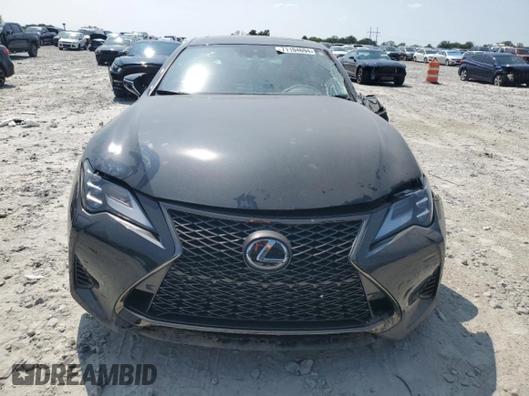 2024 Lexus RC with VIN JTHGZ5BC6R5027517, listed as a Copart auction lot 71104694 with 3,788 mi miles and Salvage Title. Bid and sale history available at carsss.com. Image 5.