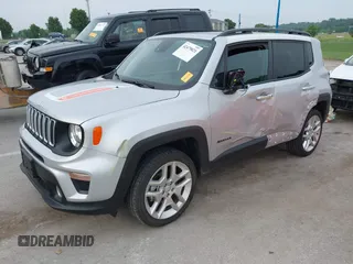 2021 Jeep Renegade 80th Anniversary with VIN ZACNJDBB3MPM57083, listed as a IAAI auction lot 42475021 with 10,080 mi miles and . Bid and sale history available at DreamBid. Image 19.