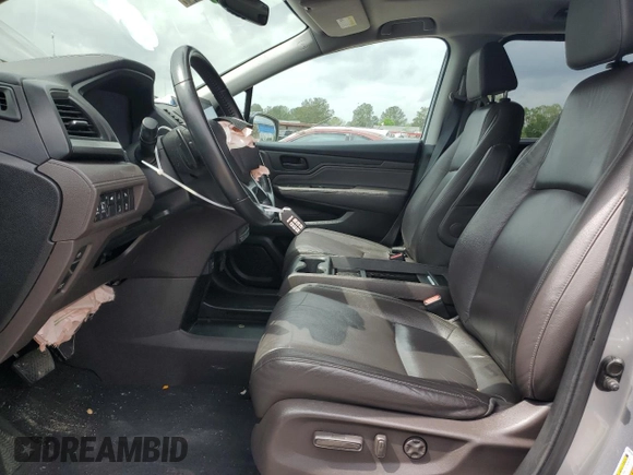 2018 Honda Odyssey Touring with VIN 5FNRL6H81JB078091, listed as a Copart auction lot 51372075 with 104,144 mi miles and Salvage Title. Bid and sale history available at carsss.com. Image 7.