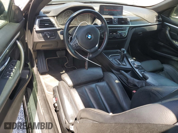 2018 BMW 4 Series 430i with VIN WBA4Z1C53JEC60921, listed as a Copart auction lot 50868155 with 76,229 mi miles and Salvage title. Bid and sale history available at DreamBid. Image 8.