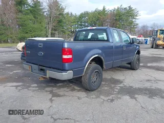 2005 Ford F-150 STX with VIN 1FTRX14W15FB47147, listed as a IAAI auction lot 42028662 with 174,354 mi miles. Bid and sale history available at carsss.com. Image 4.