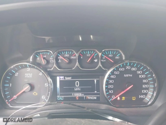 2015 Chevrolet Silverado 1500 LT with VIN 3GCPCREC5FG184451, listed as a IAAI auction lot 41911334 with 118,906 mi miles. Bid and sale history available at carsss.com. Image 7.