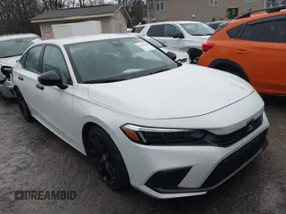 2022 Honda Civic Sport z VIN 2HGFE2F59NH512290, wystawiony jako IAAI lot #41467482 z przebiegiem 38 064 mil mil oraz . Historia ofert i sprzedaży dostępna na DreamBid. Obrazek 1.
