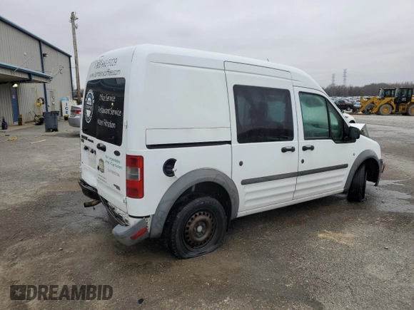2013 Ford Transit Connect XL with VIN NM0LS6AN2DT132389, listed as a Copart auction lot 87312344 with 228,462 mi miles and Salvage Title. Bid and sale history available at carsss.com. Image 3.