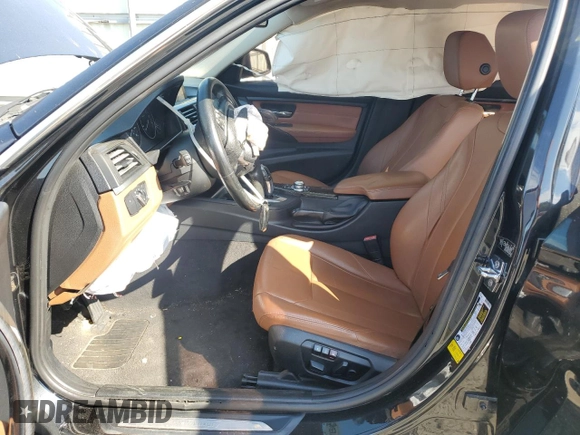 2012 BMW 3 Series 328i with VIN WBA3A5C58CF348710, listed as a Copart auction lot 61266815 with 112,720 mi miles and Salvage title. Bid and sale history available at DreamBid. Image 7.