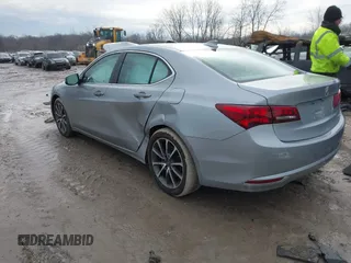 2017 Acura TLX V6 w/Technology Pkg with VIN 19UUB3F58HA001694, listed as a IAAI auction lot 41667703 with 85,959 mi miles. Bid and sale history available at carsss.com. Image 3.