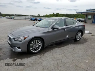 2019 Infiniti Q50 Luxe с VIN JN1EV7AP0KM514313, выставлен на аукционе Copart как лот 55884435 с пробегом 62 429 миль миль и Списание • Salvage title. История ставок и продаж доступна на DreamBid. Изображение 1.