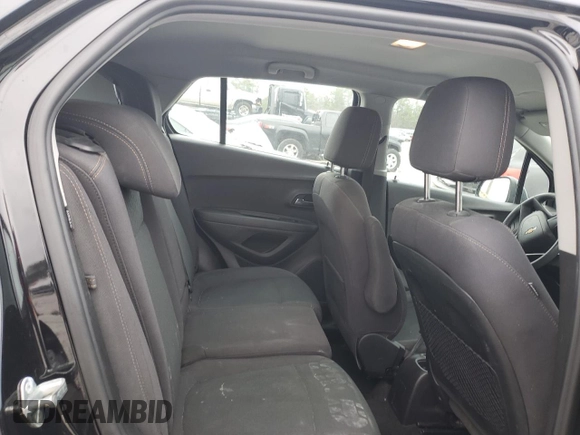 2017 Chevrolet Trax LS with VIN 3GNCJNSB5HL289954, listed as a Copart auction lot 43061775 with 75,481 mi miles and Salvage Title. Bid and sale history available at carsss.com. Image 10.