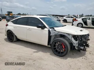 2023 Honda Civic Type R z VIN JHMFL5G42PX003179, wystawiony jako Copart lot #57123425 z przebiegiem 9 724 mil mil oraz Szkoda całkowita • Salvage title. Historia ofert i sprzedaży dostępna na DreamBid. Obrazek 4.