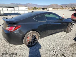 2016 Hyundai Genesis Coupe 3.8L Ultimate with VIN KMHHU6KJXGU136909, listed as a Copart auction lot 87449384 with 169,586 mi miles and Salvage Title. Bid and sale history available at carsss.com. Image 3.