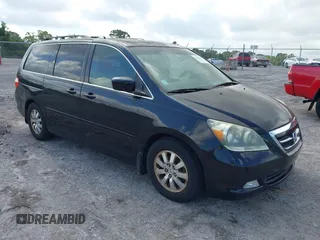 2007 Honda Odyssey Touring z VIN 5FNRL38827B059573, wystawiony jako IAAI lot #42261125 z przebiegiem 214 954 mil mil oraz . Historia ofert i sprzedaży dostępna na DreamBid. Obrazek 1.