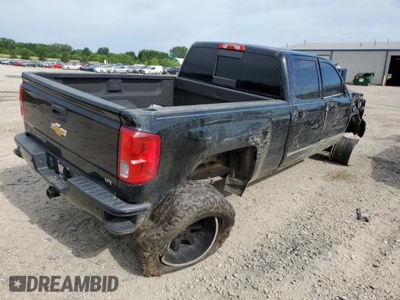 2017 Chevrolet Silverado 1500 LTZ with VIN 3GCUKSEC9HG303215, listed as a Copart auction lot 59415104 with Not Provided miles and Salvage Title. Bid and sale history available at DreamBid. Image 3.