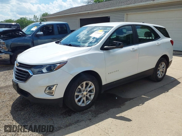 2020 Chevrolet Equinox LS z VIN 3GNAXSEVXLS602800, wystawiony jako IAAI lot #42268052 z przebiegiem 96 159 mil mil oraz . Historia ofert i sprzedaży dostępna na DreamBid. Obrazek 22.