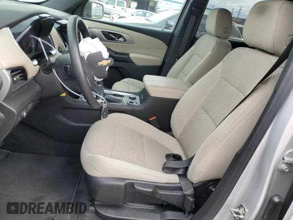 2022 Chevrolet Traverse LS with VIN 1GNEVFKWXNJ133045, listed as a Copart auction lot 45337934 with 40,186 mi miles. Bid and sale history available at carsss.com. Image 7.