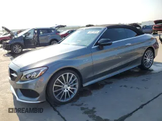 2017 Mercedes-Benz C 43 AMG with VIN WDDWK6EB6HF533227, listed as a Copart auction lot 65811654 with 12,725 mi miles and Clean title. Bid and sale history available at DreamBid. Image 1.