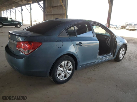 2012 Chevrolet Cruze LS with VIN 1G1PC5SH4C7201913, listed as a Copart auction lot 51475205 with 141,005 mi miles and Salvage Title. Bid and sale history available at carsss.com. Image 3.
