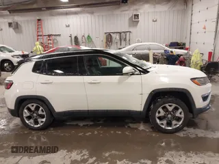 2020 Jeep Compass Limited with VIN 3C4NJDCB7LT240631, listed as a IAAI auction lot 41322631 with 49,481 mi miles. Bid and sale history available at carsss.com. Image 13.