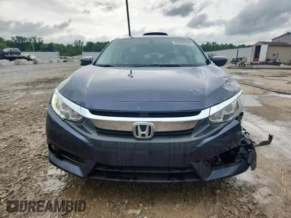 2016 Honda Civic EX-L with VIN 19XFC1F75GE018863, listed as a Copart auction lot 60630535 with 158,806 mi miles and Salvage title. Bid and sale history available at DreamBid. Image 5.