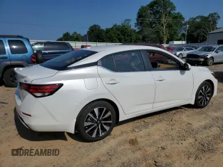 2024 Nissan Sentra SV z VIN 3N1AB8CVXRY319206, wystawiony jako Copart lot #61831025 z przebiegiem 6 966 mil mil oraz Szkoda całkowita • Salvage title. Historia ofert i sprzedaży dostępna na DreamBid. Obrazek 3.