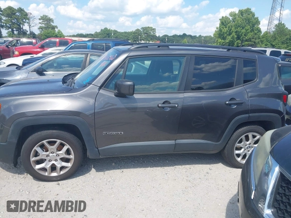 2018 Jeep Renegade Latitude with VIN ZACCJABB6JPJ47186, listed as a IAAI auction lot 42566363 with 182,404 mi miles and . Bid and sale history available at DreamBid. Image 14.