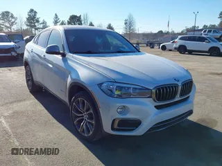 2017 BMW X6 xDrive35i with VIN 5UXKU2C3XH0U29395, listed as a IAAI auction lot 41237496 with 82,836 mi miles. Bid and sale history available at carsss.com. Image 1.