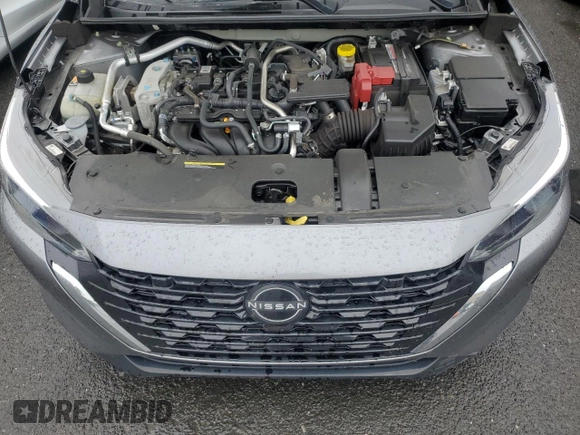 2024 Nissan Sentra SV with VIN 3N1AB8CV4RY307083, listed as a Copart auction lot 60912005 with 37,070 mi miles and Salvage title. Bid and sale history available at DreamBid. Image 11.