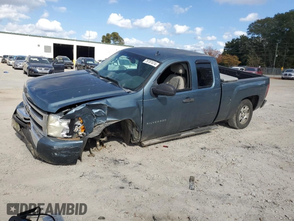 2010 Chevrolet Silverado 1500 LT with VIN 1GCSCSE01AZ234195, listed as a Copart auction lot 78707474 with 285,271 mi miles and Salvage Title. Bid and sale history available at DreamBid. Image 1.