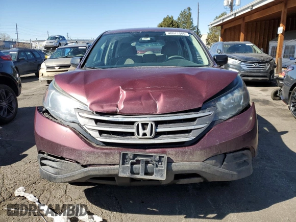 2014 Honda CR-V LX with VIN 5J6RM4H32EL075316, listed as a Copart auction lot 48077585 with 198,637 mi miles and Salvage Title. Bid and sale history available at carsss.com. Image 5.