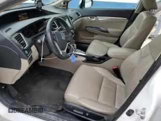 2015 Honda Civic Sedan EX-L with VIN 19XFB2F97FE262622, listed as a Copart auction lot 43584155 with 76,961 mi miles and Salvage Title. Bid and sale history available at carsss.com. Image 7.