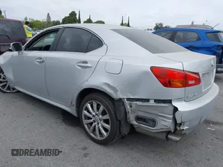 2006 Lexus IS 250 with VIN JTHCK262662001791, listed as a IAAI auction lot 42115411 with 158,821 mi miles and . Bid and sale history available at DreamBid. Image 3.