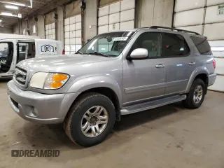 2003 Toyota Sequoia Limited with VIN 5TDBT48A33S162520, listed as a Copart auction lot 51539505 with 240,456 mi miles and Non Repairable. Bid and sale history available at DreamBid. Image 1.