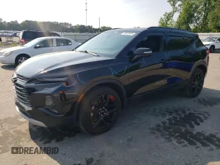 2021 Chevrolet Blazer LT with VIN 3GNKBCR42MS579721, listed as a Copart auction lot 59222035 with 72,367 mi miles and Salvage title. Bid and sale history available at DreamBid. Image 1.