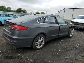 2019 Ford Fusion Titanium with VIN 3FA6P0SU9KR157802, listed as a Copart auction lot 61126605 with 70,764 mi miles and Salvage title. Bid and sale history available at DreamBid. Image 3.