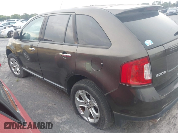 2011 Ford Edge SEL with VIN 2FMDK3JC2BBA63202, listed as a IAAI auction lot 26215471 with 125,684 mi miles. Bid and sale history available at carsss.com. Image 14.