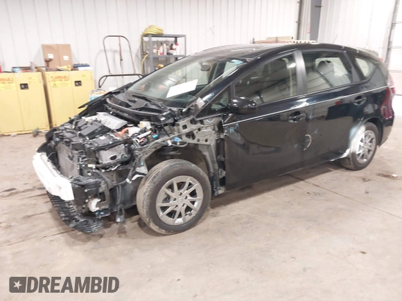 2017 Toyota Prius v Two with VIN JTDZN3EU0HJ063367, listed as a IAAI auction lot 40834930 with 153,045 mi miles. Bid and sale history available at carsss.com. Image 19.
