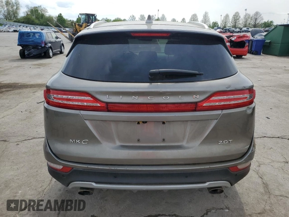 2017 Lincoln MKC Premiere with VIN 5LMCJ1C99HUL44983, listed as a Copart auction lot 54382835 with Not Provided miles and Clean Title. Bid and sale history available at DreamBid. Image 6.