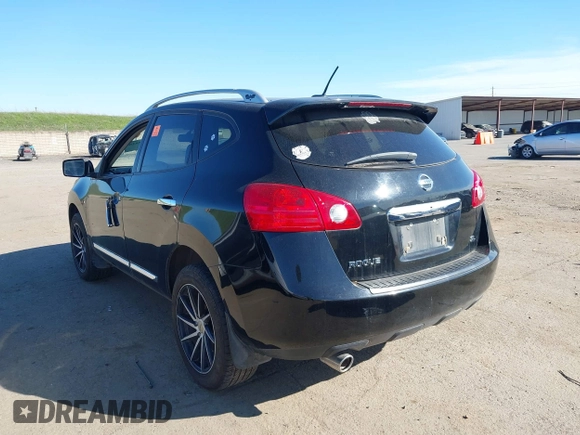 2012 Nissan Rogue S with VIN JN8AS5MTXCW281231, listed as a IAAI auction lot 41685828 with 123,177 mi miles. Bid and sale history available at carsss.com. Image 3.