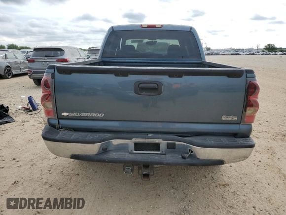 2007 Chevrolet Silverado 1500 LS with VIN 2GCEC13V371142366, listed as a Copart auction lot 53657445 with 171,321 mi miles and Salvage Title. Bid and sale history available at DreamBid. Image 6.