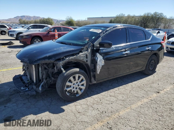 2015 Nissan Sentra SR with VIN 3N1AB7AP7FY229246, listed as a Copart auction lot 46331555 with 118,406 mi miles and Salvage Title. Bid and sale history available at DreamBid. Image 1.