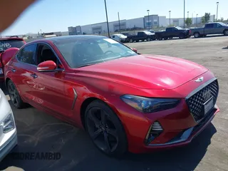 2020 Genesis G70 2.0T z VIN KMTG44LA3LU045365, wystawiony jako IAAI lot #41651427 z przebiegiem 33 333 mil mil oraz . Historia ofert i sprzedaży dostępna na DreamBid. Obrazek 13.