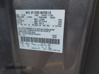 2009 Ford F-150 STX with VIN 1FTRX148X9FA04219, listed as a IAAI auction lot 42671492 with 152,462 mi miles and . Bid and sale history available at DreamBid. Image 9.