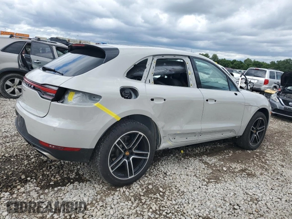 2021 Porsche Macan with VIN WP1AA2A54MLB17137, listed as a Copart auction lot 60963105 with 5,152 mi miles and Salvage title. Bid and sale history available at DreamBid. Image 3.