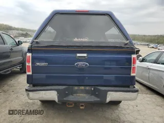 2009 Ford F-150 XL with VIN 1FTPW14V89KB48942, listed as a Copart auction lot 48943945 with 135,989 mi miles and Salvage Title. Bid and sale history available at carsss.com. Image 6.
