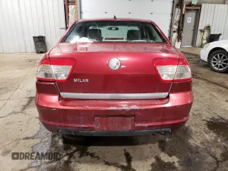 2006 Mercury Milan with VIN 3MEFM07Z96R639083, listed as a Copart auction lot 78958184 with 180,944 mi miles and Clean title. Bid and sale history available at DreamBid. Image 6.