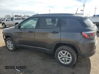 2018 Jeep Compass Sport с VIN 3C4NJDAB3JT213426, выставлен на аукционе Copart как лот 55838045 с пробегом 119 755 миль миль и Списание • Salvage title. История ставок и продаж доступна на DreamBid. Изображение 2.