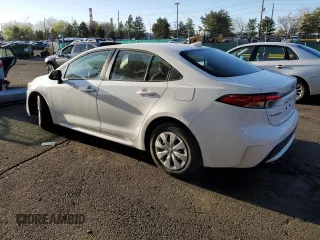 2020 Toyota Corolla L with VIN 5YFDPRAE3LP008647, listed as a Copart auction lot 53513775 with 50,960 mi miles and Salvage Title. Bid and sale history available at carsss.com. Image 2.