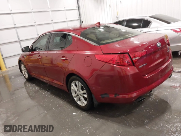 2013 Kia Optima EX with VIN 5XXGN4A7XDG161396, listed as a IAAI auction lot 42051533 with 139,551 mi miles. Bid and sale history available at carsss.com. Image 3.