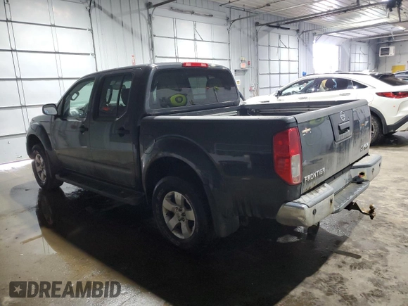 2013 Nissan Frontier SV with VIN 1N6AD0EV4DN748737, listed as a Copart auction lot 44754015 with 129,532 mi miles and Salvage title. Bid and sale history available at DreamBid. Image 2.