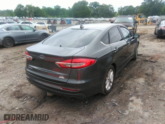 2020 Ford Fusion SE with VIN 3FA6P0HD1LR154966, listed as a IAAI auction lot 42119133 with 133,370 mi miles and . Bid and sale history available at DreamBid. Image 4.