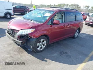 2012 Toyota Sienna LE AAS with VIN 5TDKK3DCXCS227268, listed as a IAAI auction lot 41504555 with 268,609 mi miles. Bid and sale history available at carsss.com. Image 17.